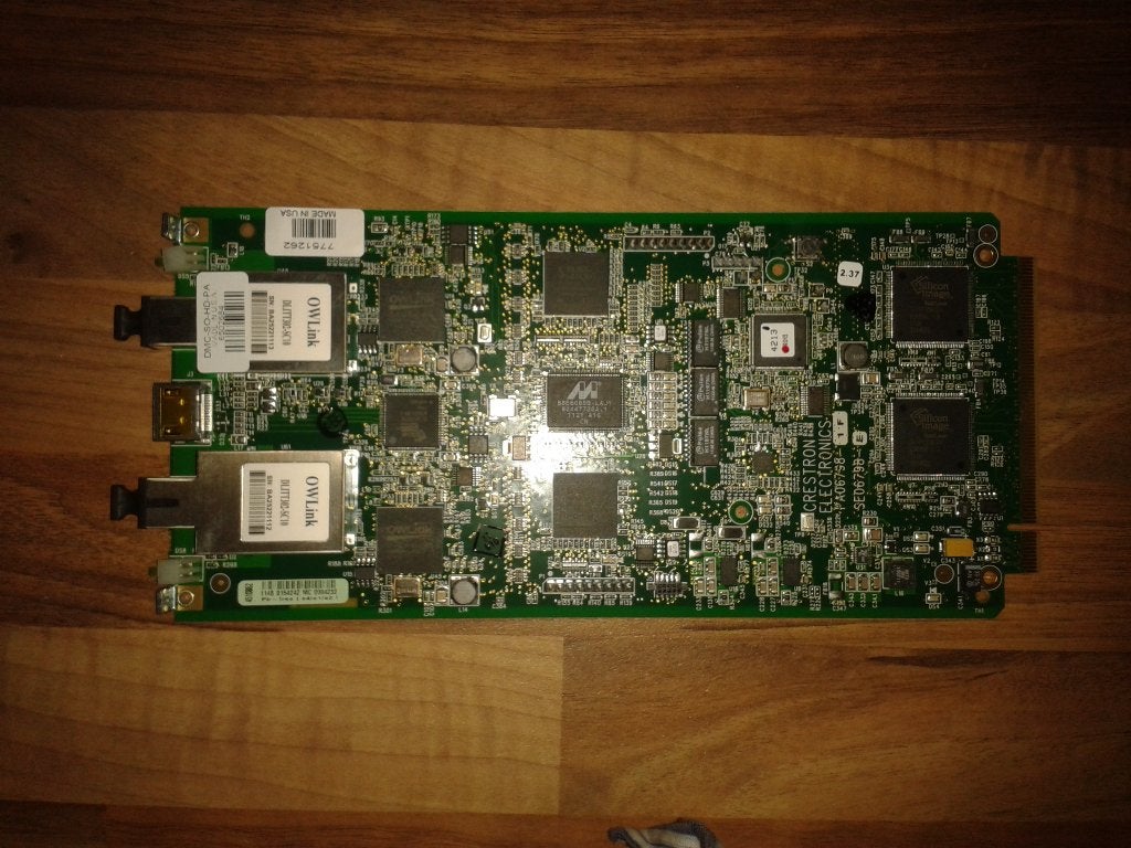 Crestron dmc-so-hd glasvezel kaart(nieuw), Ophalen of Verzenden, Nieuw