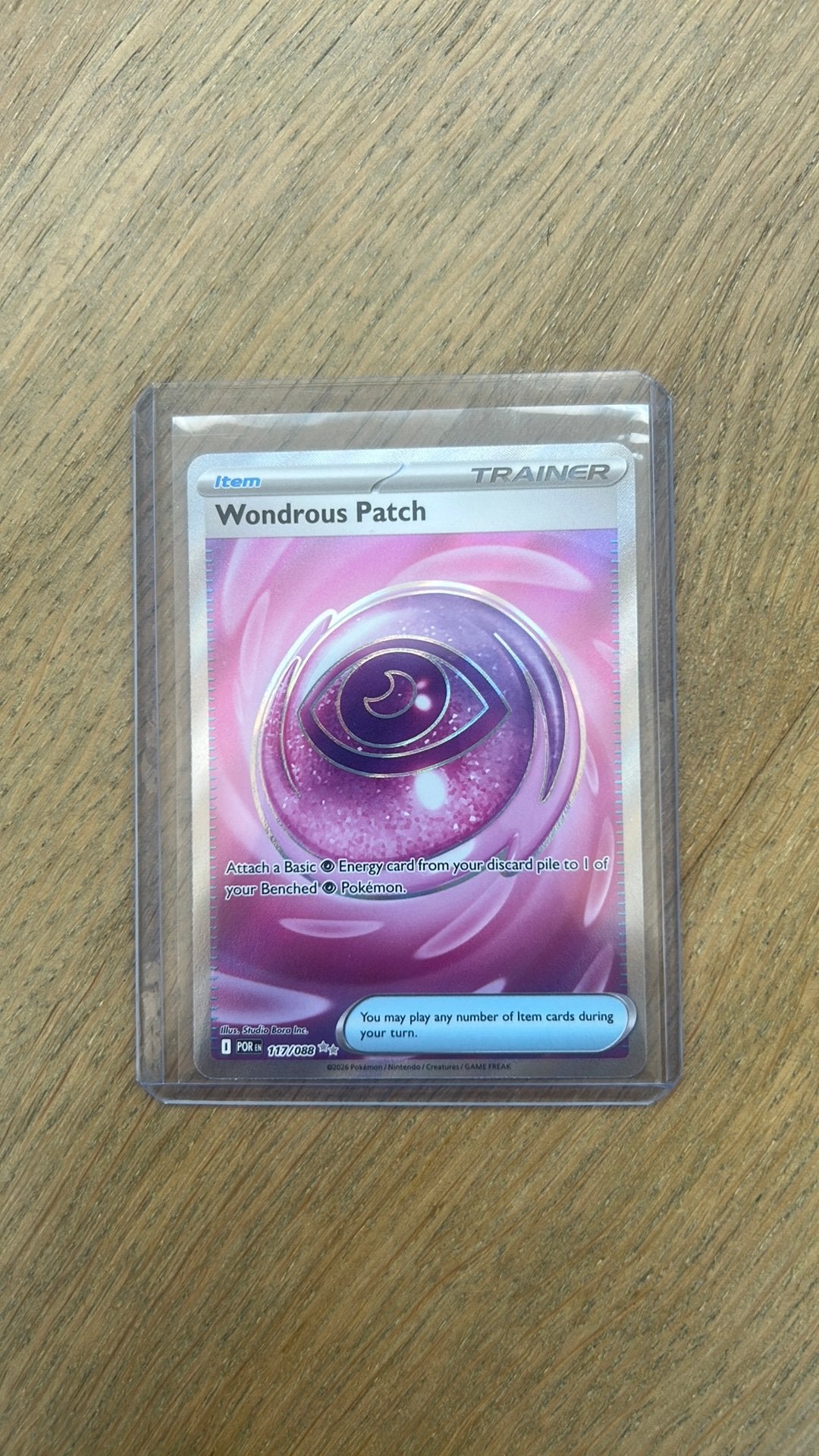Wondrous Patch POR 117, Ophalen of Verzenden, Nieuw, Losse kaart