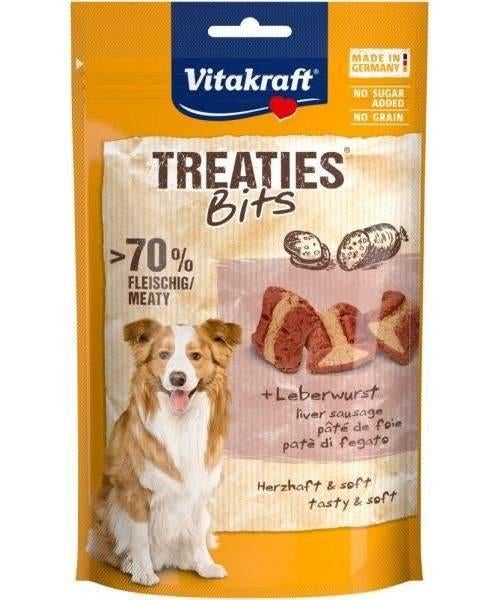 Vitakraft Treaties Bits leverworst hondensnack, Verzenden, Hond