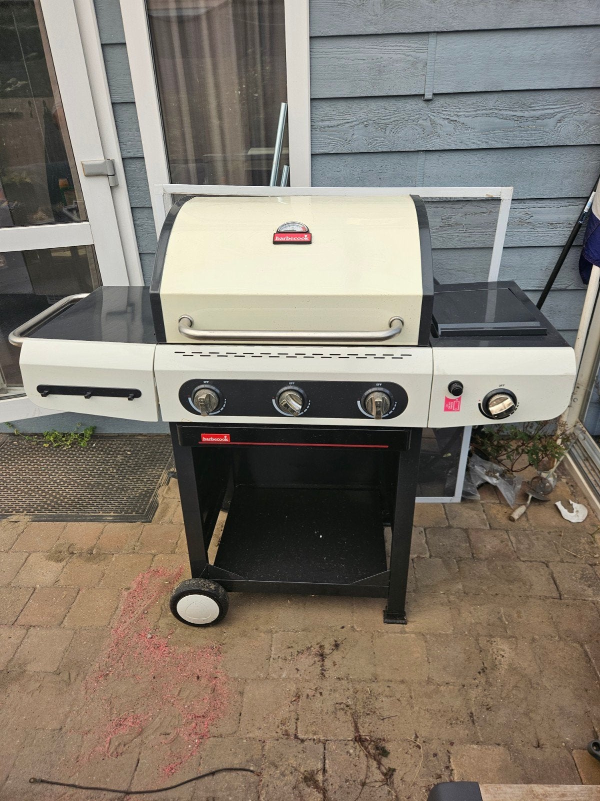 Barbecook gas bbq, Ophalen