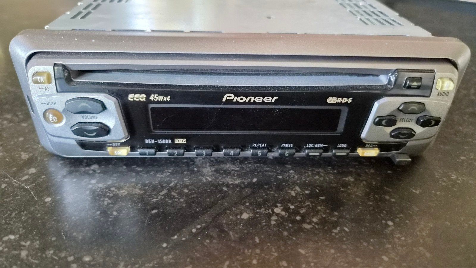Pioneer DEH-1500R Autoradio - CD-speler met RDS, Auto diversen, Ophalen of Verzenden, Gebruikt