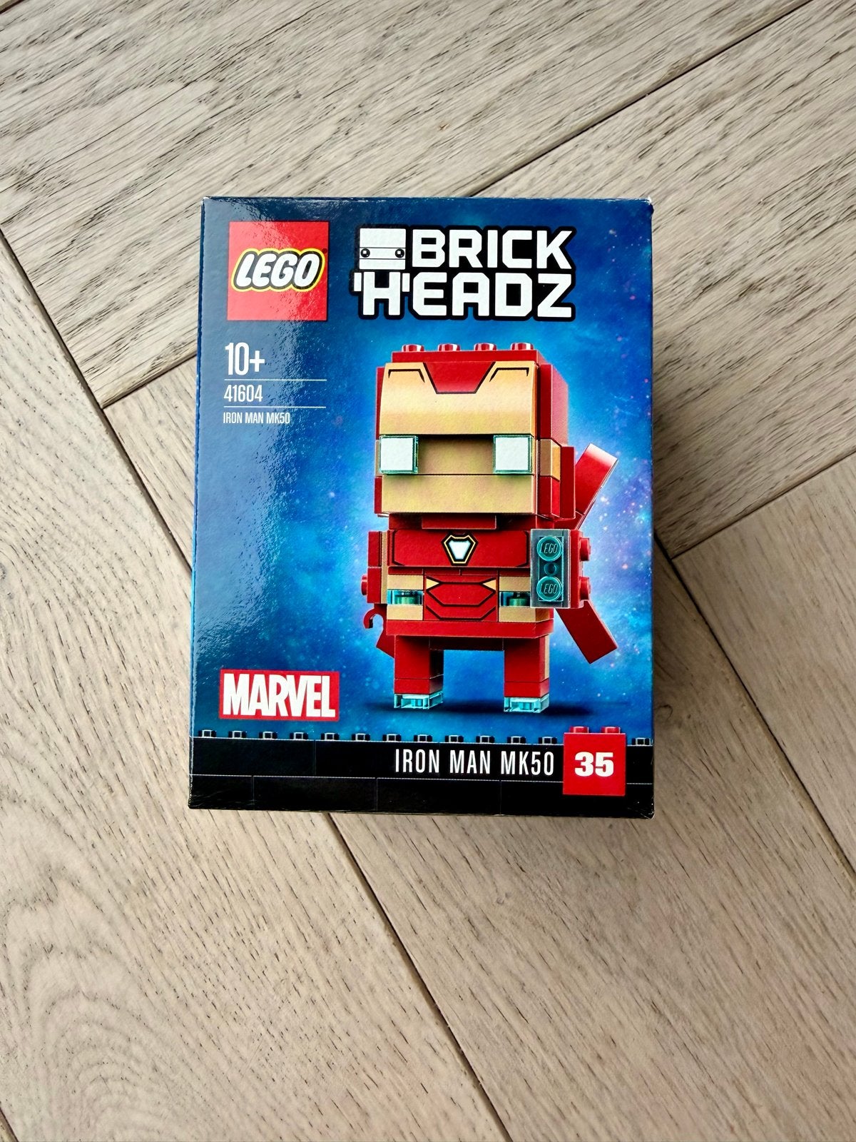 LEGO BrickHeadz 41604 Iron Man MK50 Marvel, Ophalen of Verzenden, Nieuw