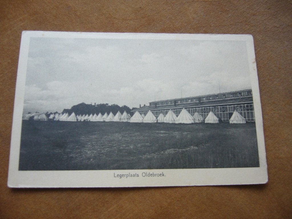 OLDEBROEK  =  LEGERPLAATS, Verzamelen, Ophalen of Verzenden, 1920 tot 1940, Ongelopen