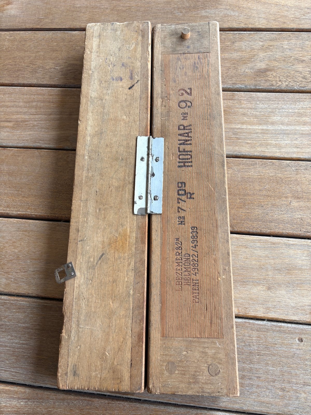 Antieke houten wasplank - Hofnar 92, Antiek en Kunst, Ophalen of Verzenden