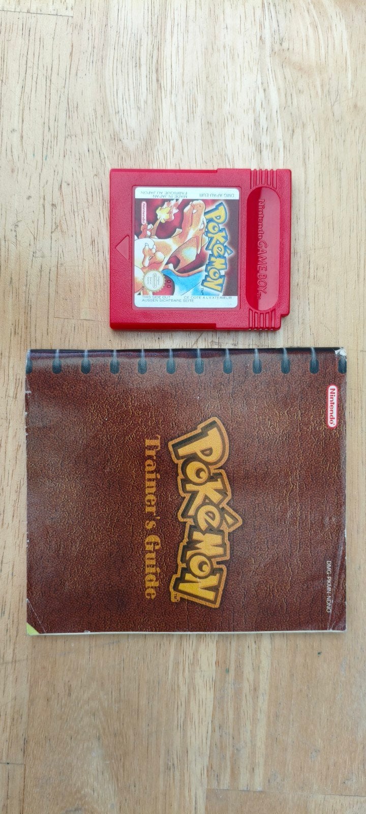 Game Boy spel Pokémon Red incl. boekje - Zeer nette staat, Spelcomputers en Games, Avontuur en Actie, 1 speler, Ophalen of Verzenden