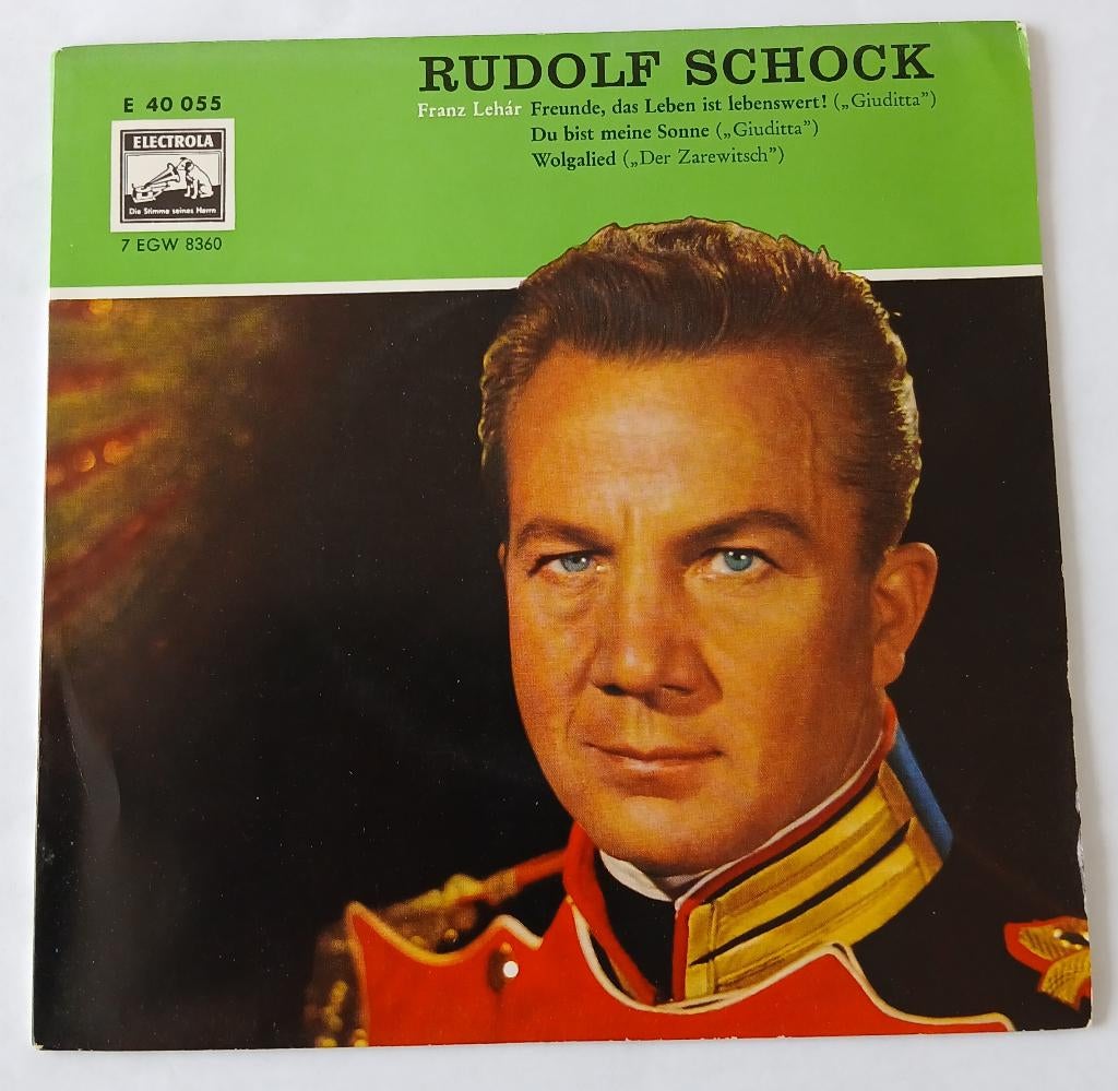 Rudolf Schock - Freunde, das leben ist lebenswert, Ophalen of Verzenden, Gebruikt, Klassiek, EP