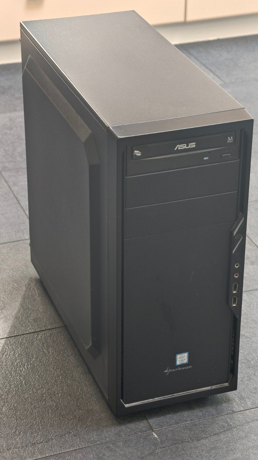 Zwarte ASUS Desktop PC inclusief Wifi-Antenna, Ophalen, 2 tot 3 Ghz, 8 GB, ASUS