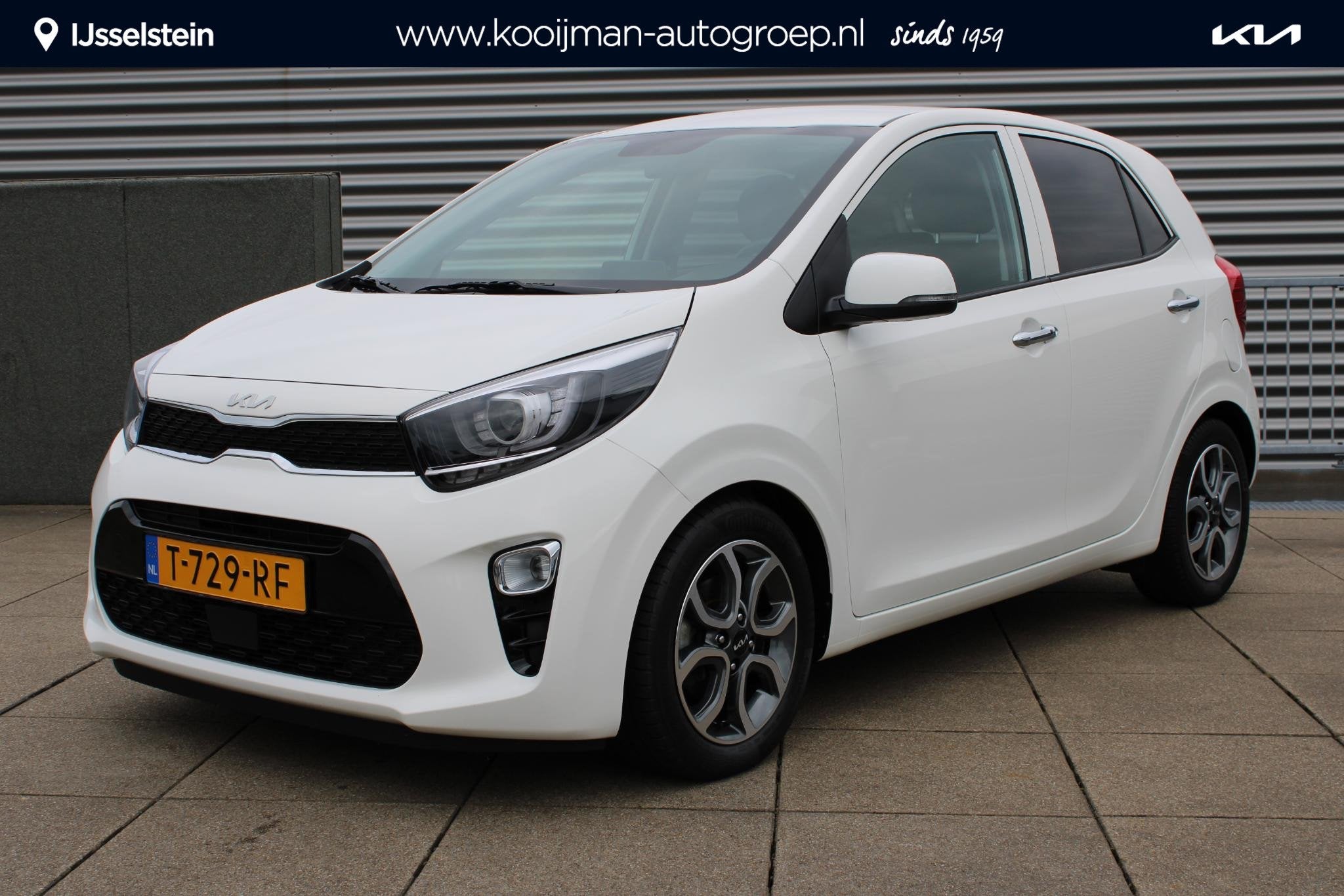 Kia Picanto 1.0 DPi DynamicPlusLine Navigatie / Keyless / Ac, Auto's, Kia, Bedrijf, Te koop, Picanto, ABS, Achteruitrijcamera