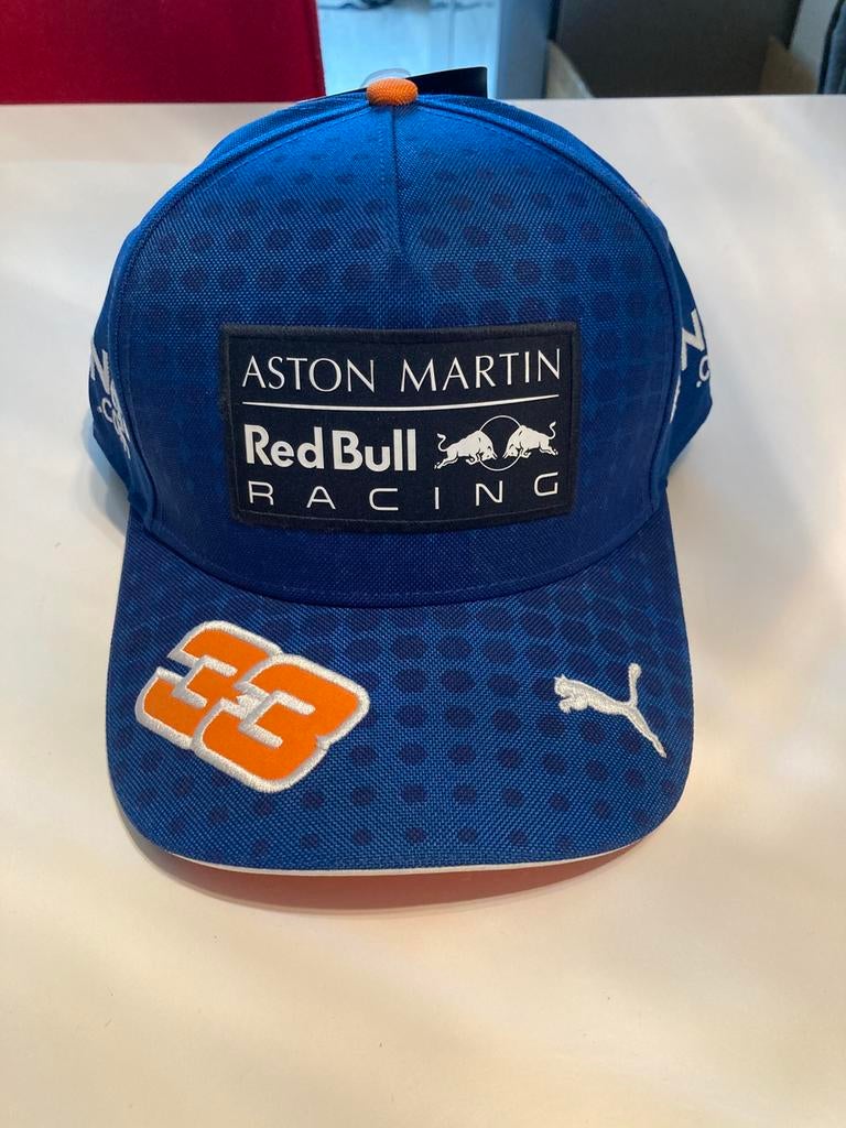 Max verstappen red bull racing cap 33, Verzamelen, Ophalen of Verzenden, Nieuw, Formule 1