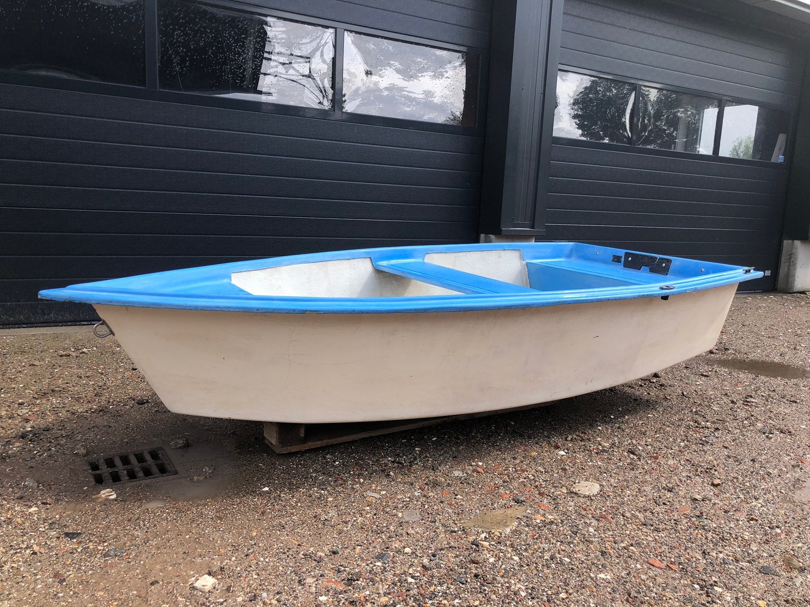 Leuk Polyester Bootje 265cm / Eventueel + Honda 2.3pk, Ophalen, Gebruikt, Overige typen