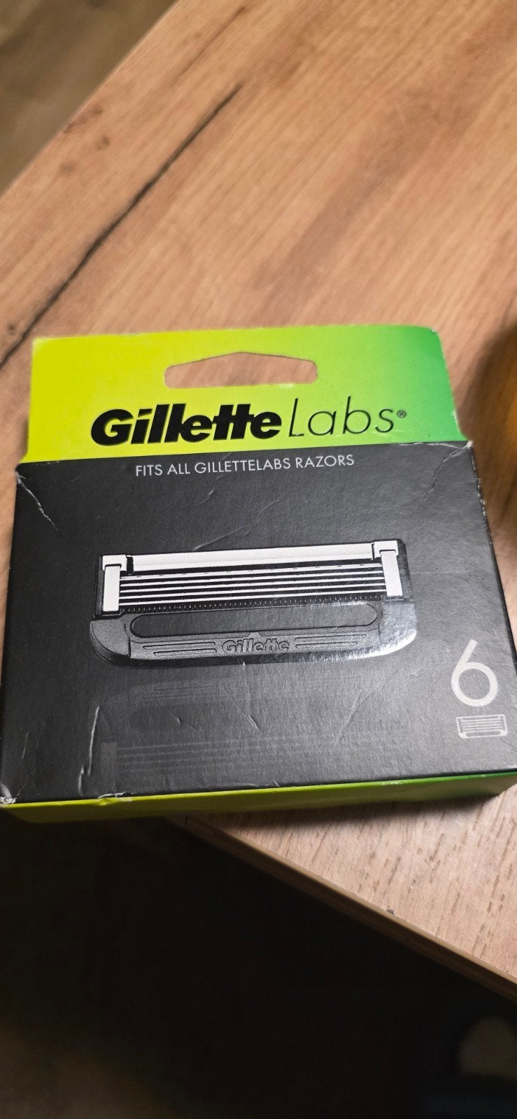 Gillette Labs Scheermesjes - 6 stuks, Ophalen of Verzenden
