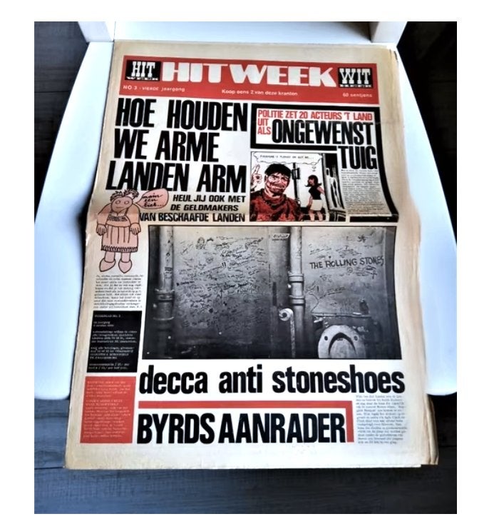 hitweek nr.3 uit 1968, Boeken, Ophalen of Verzenden, Gelezen, Muziek, Film of Tv