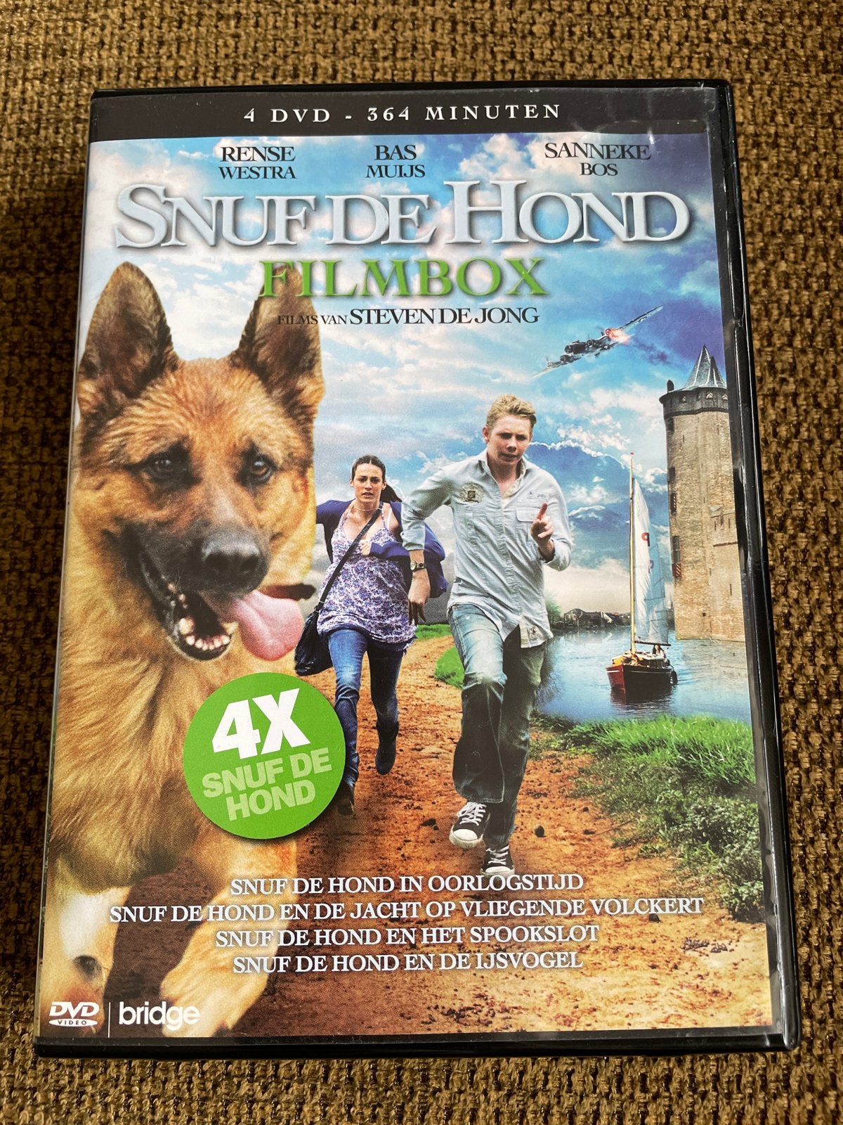 Snuf de Hond Filmbox - 4 films op dvd’s, Verzamelbox, Alle leeftijden, Nederlands, Zo goed als nieuw
