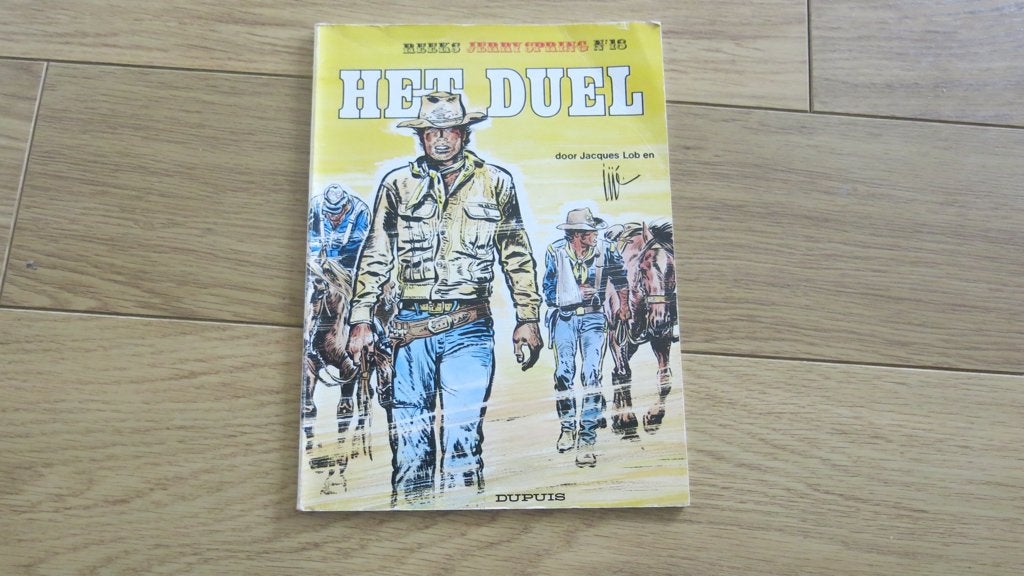 Jerry Spring - 18 Het duel, Eén stripboek, Ophalen of Verzenden, Gelezen