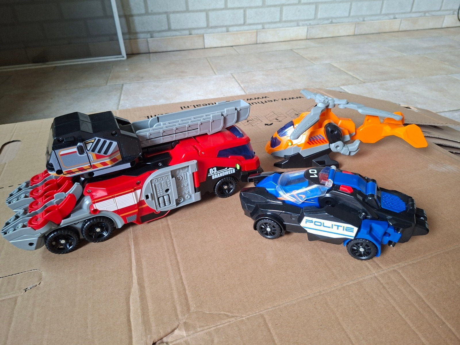 VTECH Switch and go 3 in 1 mega t-rex, Ophalen of Verzenden, Gebruikt