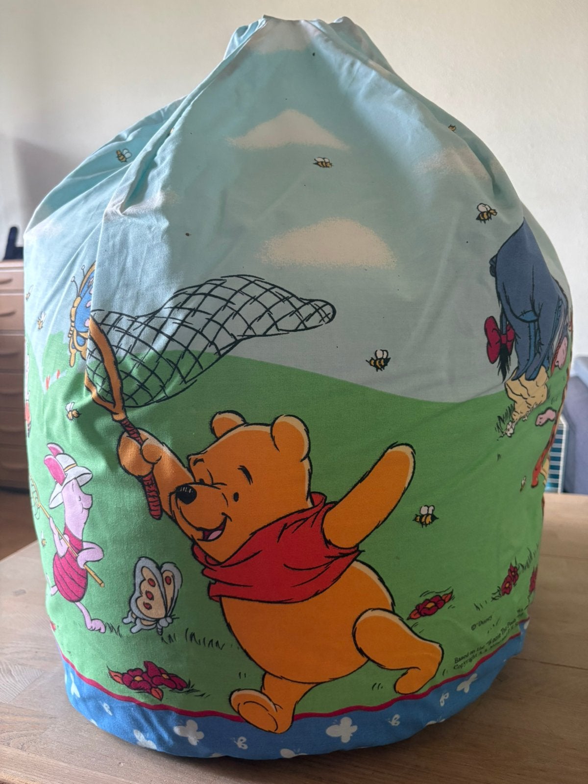 Poef winnie de pooh, Ophalen of Verzenden, Winnie de Poeh of vrienden, Nieuw, Beeldje of Figuurtje