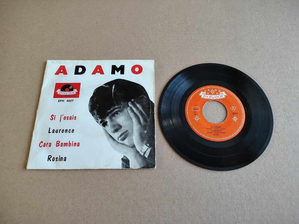 EP Single: Adamo - Si J'osais (1963), EP, Ophalen of Verzenden, 7 inch, EP