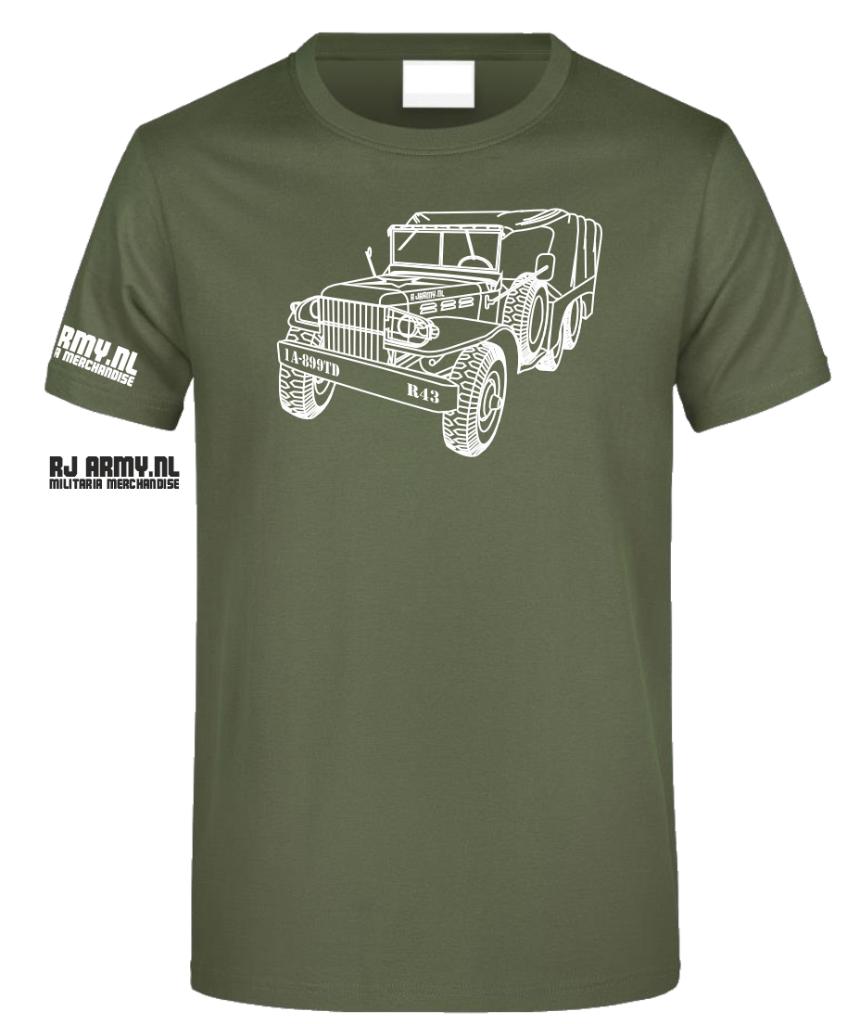 Dodge WC 62 1944, Verzamelen, Ophalen of Verzenden, Overige soorten, Overige gebieden, Kleding of Schoenen