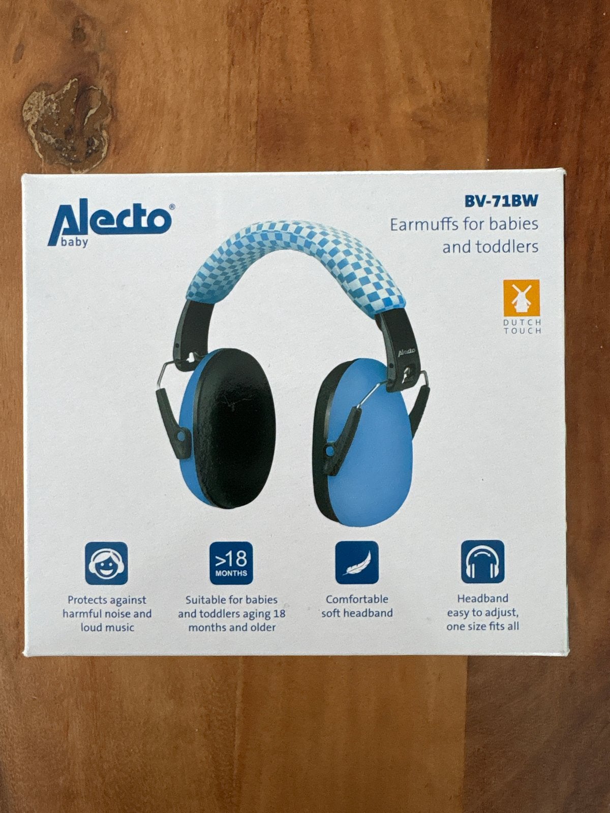 Alecto Baby BV-71BW Gehoorbescherming voor baby's en peuters, Ophalen of Verzenden, Zo goed als nieuw