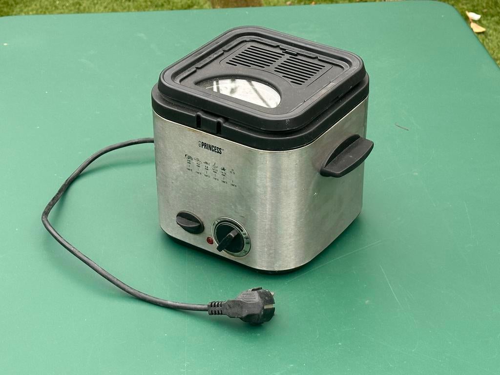 Princess Frituur- én Fonduepan | Compact | 840W, Minder dan 1 liter, Ophalen of Verzenden, Gebruikt