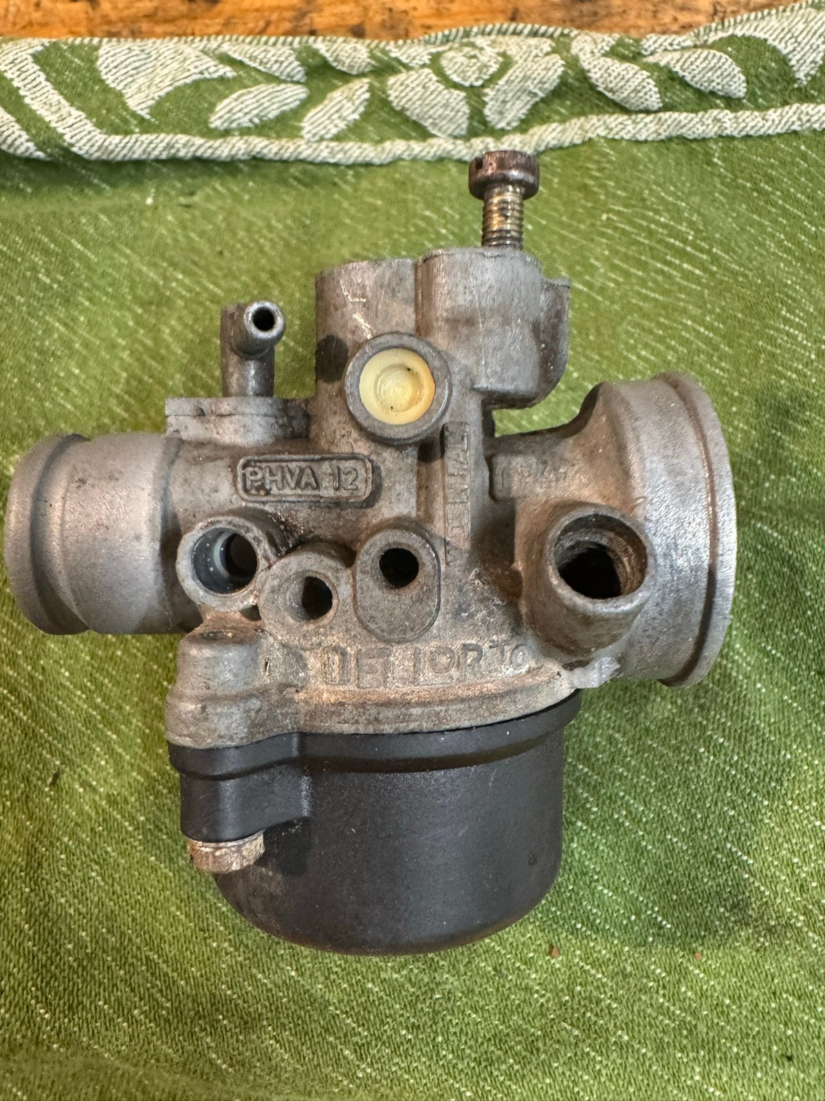 Piaggio 12,5mm carburateur (incompleet), Ophalen of Verzenden, Gebruikt, Carburateur, Piaggio