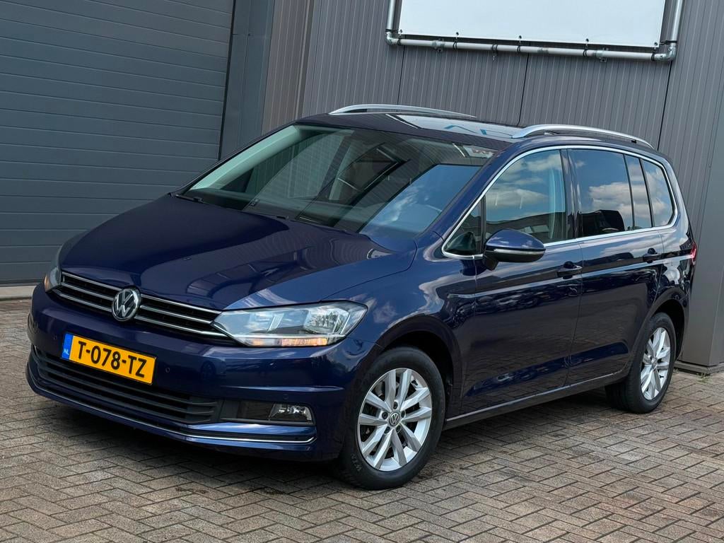 Volkswagen Touran 1.6 TDI SCR Highline | 7-Persoons | Trekha, Voorwielaandrijving, Gebruikt, 4 cilinders, Blauw