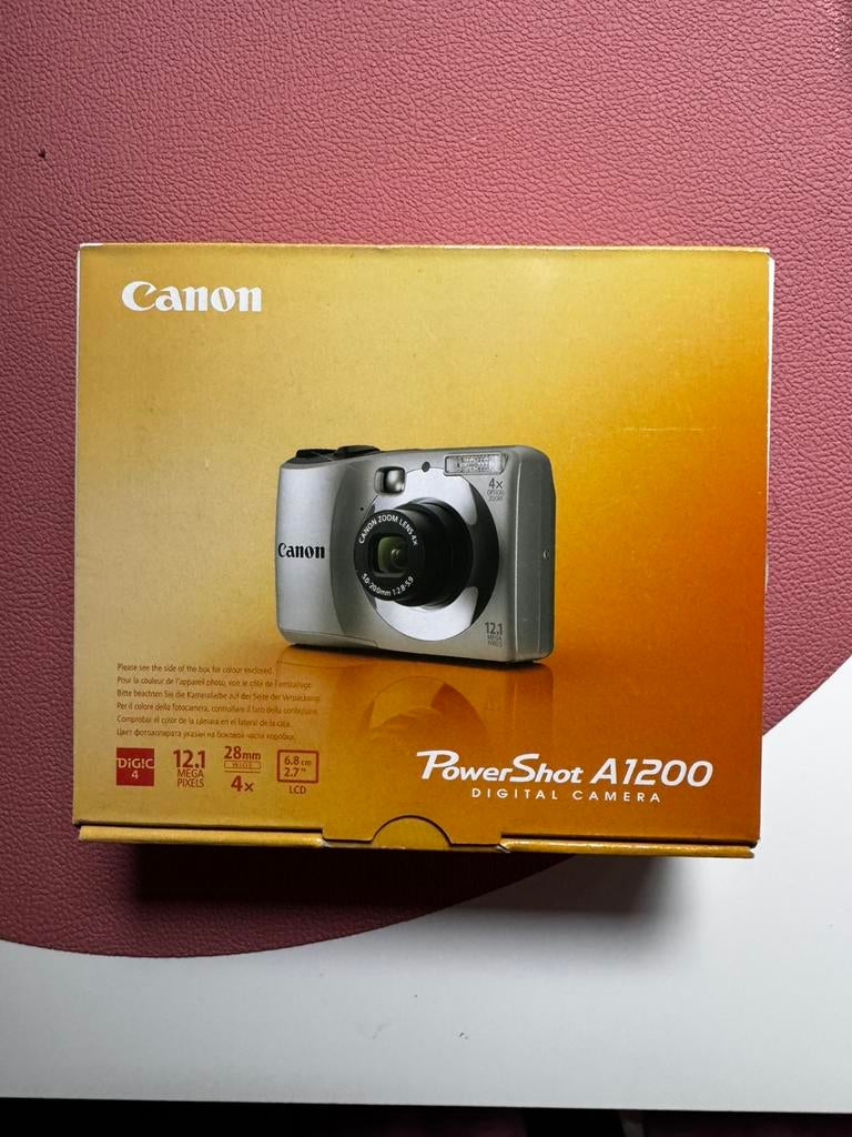 Canon Powershot A1200 zwart - nieuw in doos, Verzenden, Zo goed als nieuw, Canon, 8 keer of meer