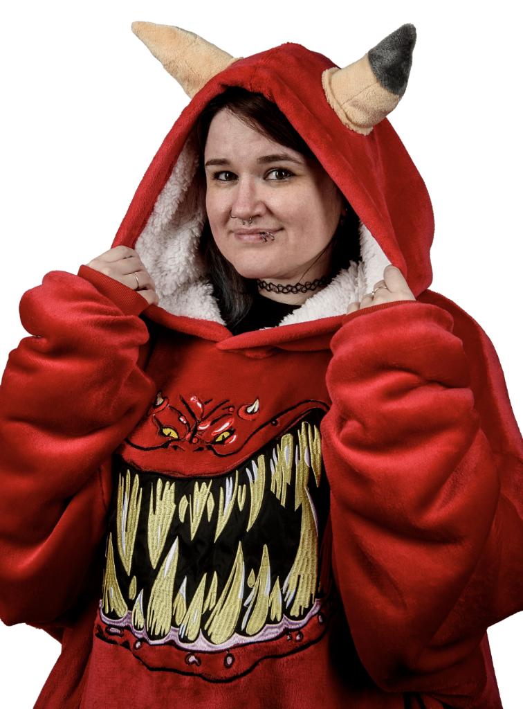 Warhammer 40.000 Red Squig Hooded Blanket, Hobby en Vrije tijd, Wargaming, Ophalen of Verzenden, Nieuw, Warhammer, Toebehoren