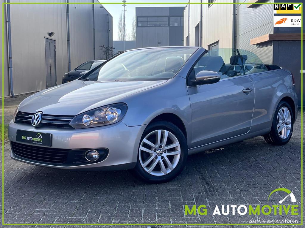 Volkswagen Golf Cabriolet 1.2 TSI BlueMotion | NL auto | NAP, Voorwielaandrijving, Euro 5, Stof, Zwart