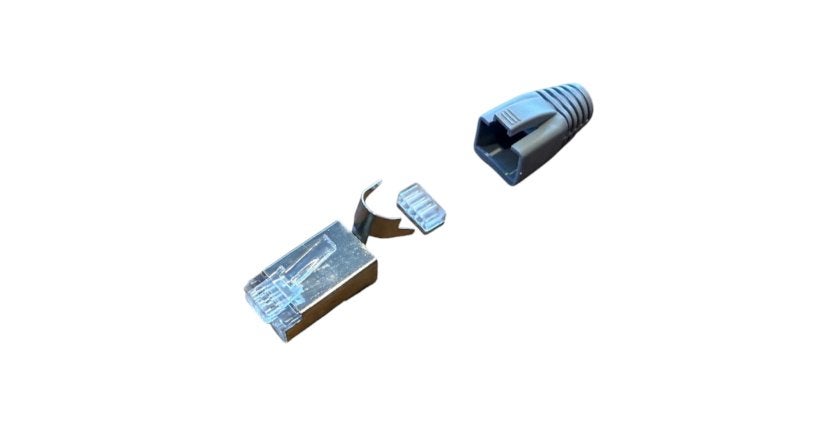 RJ45 connector set CAT6/7 – 10 st., Verzenden, Klantenservice@germat.nl, Gereedschap of Toebehoren, Nieuw