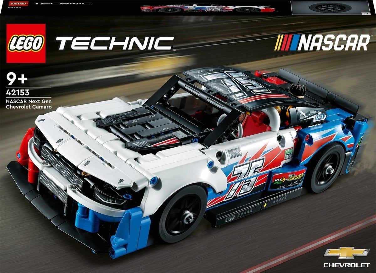 LEGO Technic NASCAR Next Gen Chevrolet Camaro 42153, Ophalen, Zo goed als nieuw, Overige merken