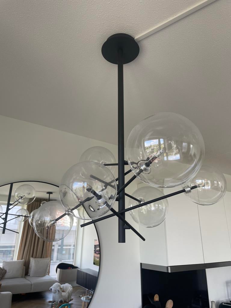 Nieuwe plafondlamp met bollen (exclusief ledlichtjes), Ophalen, Nieuw, Metaal
