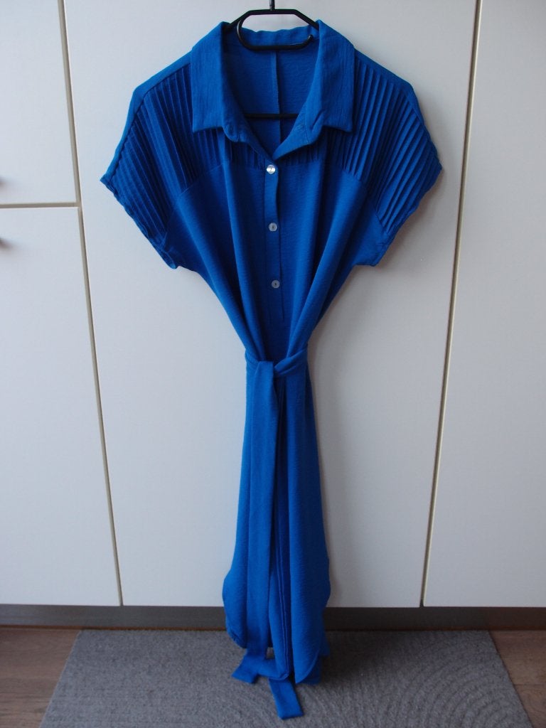 Erg mooie dames Shein zomer jurk zomerjurk maat L, Blauw, Maat 42/44 (L), Ophalen of Verzenden, Zo goed als nieuw