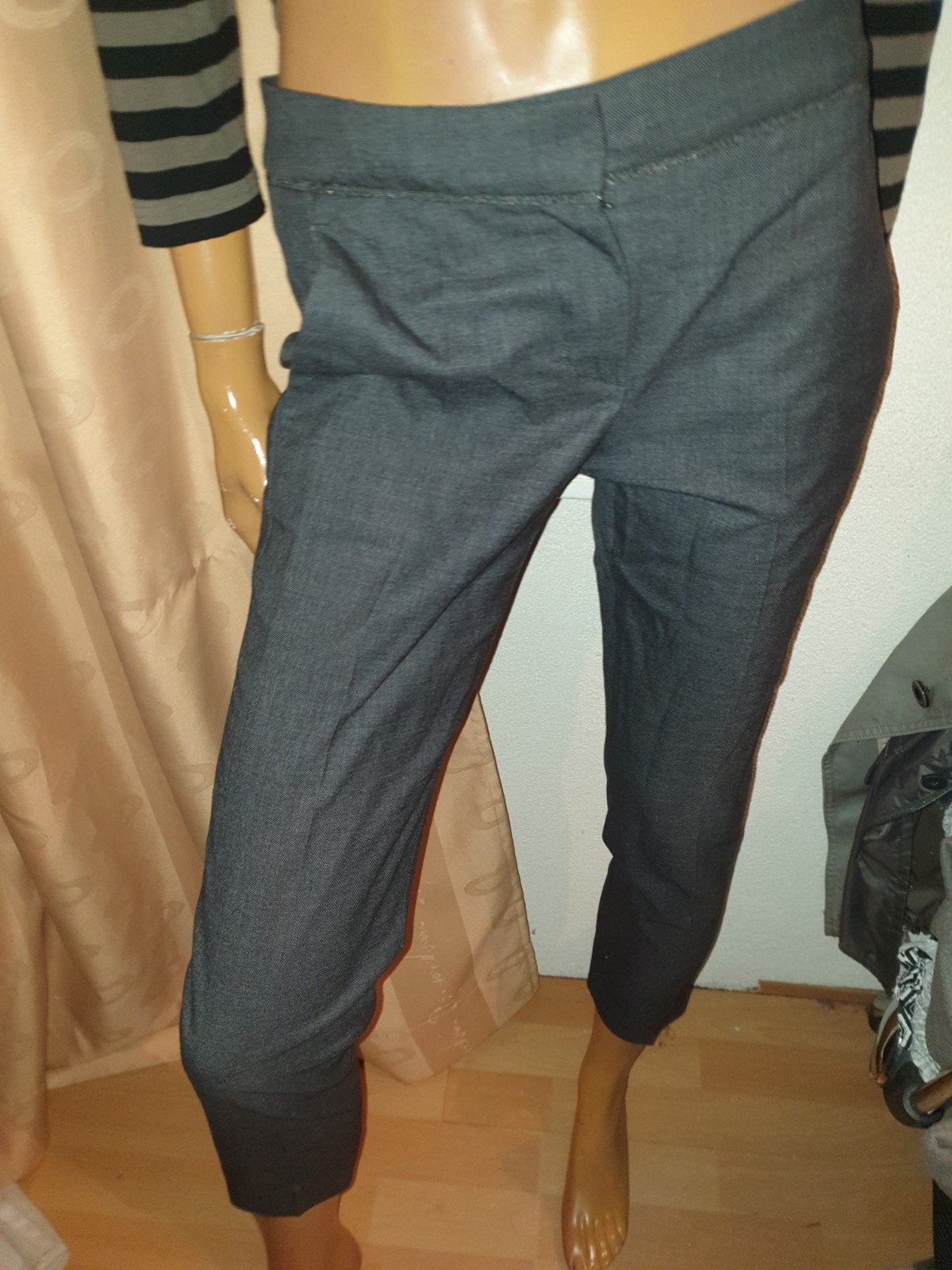 Stijlvolle brunello cucinelli Broek - Grijs maat 34 zgan, Maat 38/40 (M), Ophalen of Verzenden, Zo goed als nieuw, Brunello cucinelli