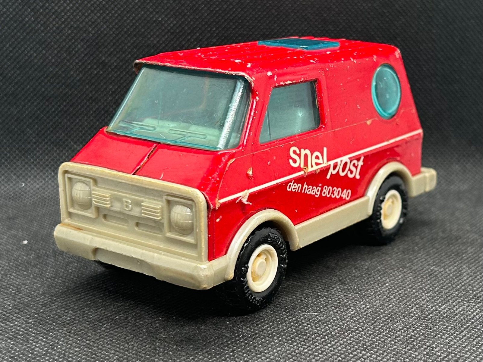 Buddy L US Van Snelpost Den Haag, Hobby en Vrije tijd, Modelauto's | Overige schalen, Verzenden, Zo goed als nieuw, Bus of Vrachtwagen