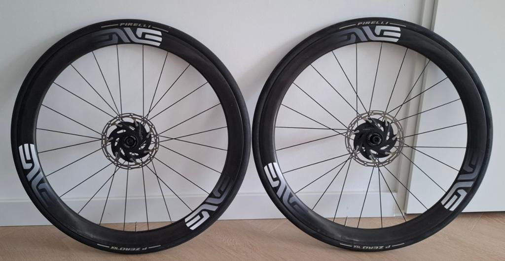 ENVE Foundation 45 carbon wielen Industry Nine hubs, Fietsen en Brommers, Fietsonderdelen, Wiel, Ophalen of Verzenden, Zo goed als nieuw