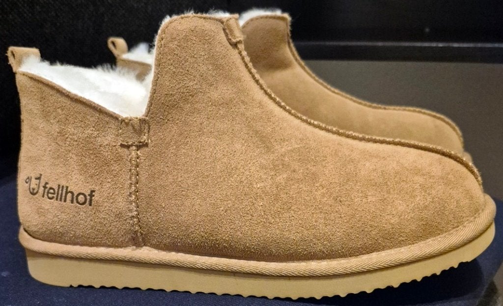 Unisex pantoffel merk Fellhof type Sheperd, Bruin, Fellhof, Nieuw, Ophalen of Verzenden