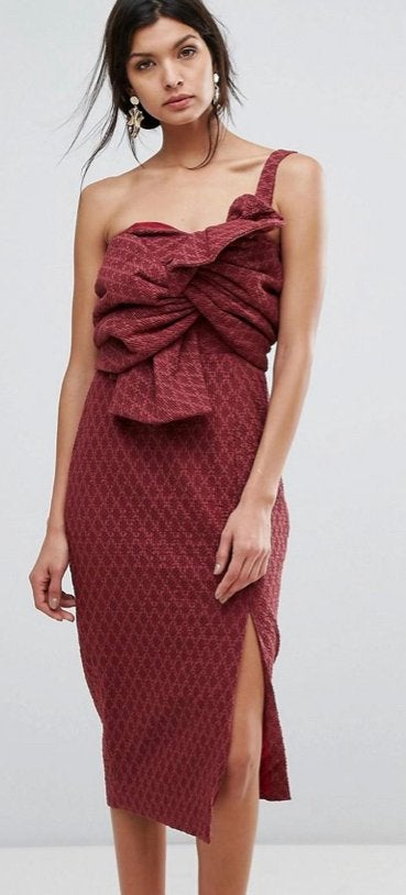 C/MEO Collective Scarlet Give you Up dress-M🌺nieuw, Kleding | Dames, Maat 38/40 (M), C/MEO Collective, Nieuw, Ophalen of Verzenden