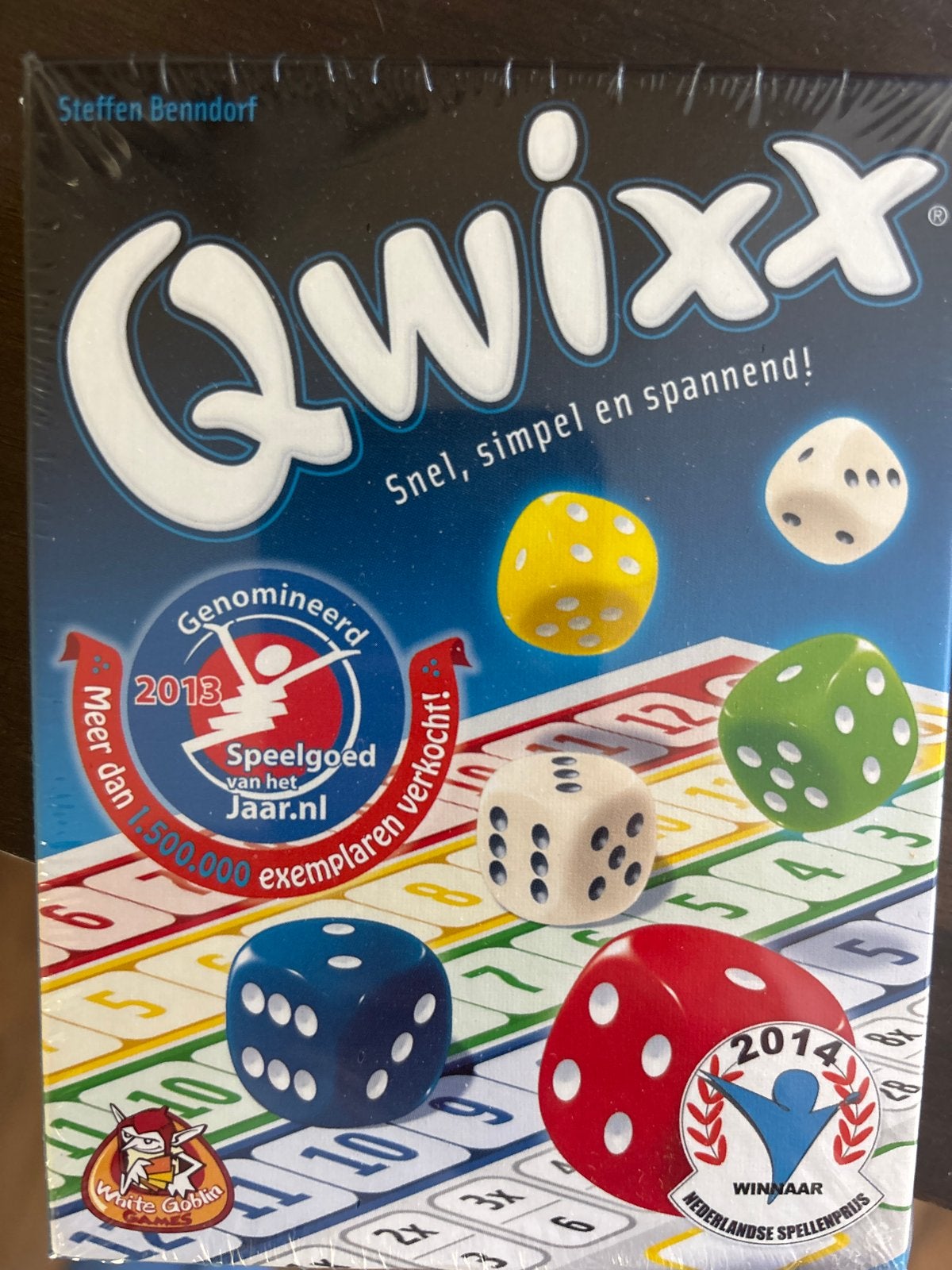 Qwixx dobbelspel - Snel, simpel en spannend!, Een of twee spelers, Ophalen of Verzenden, Nieuw