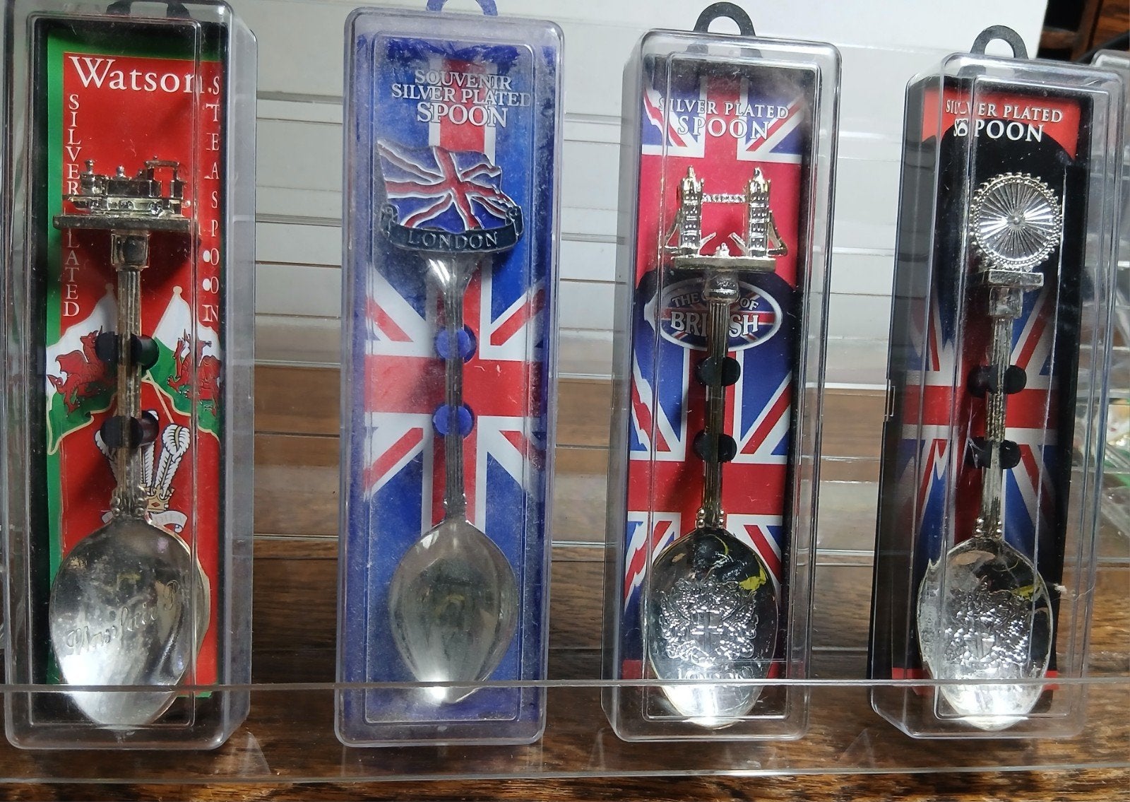 Verzilverde Souvenirlepels - Diverse Steden en Thema's, Antiek en Kunst, Ophalen of Verzenden