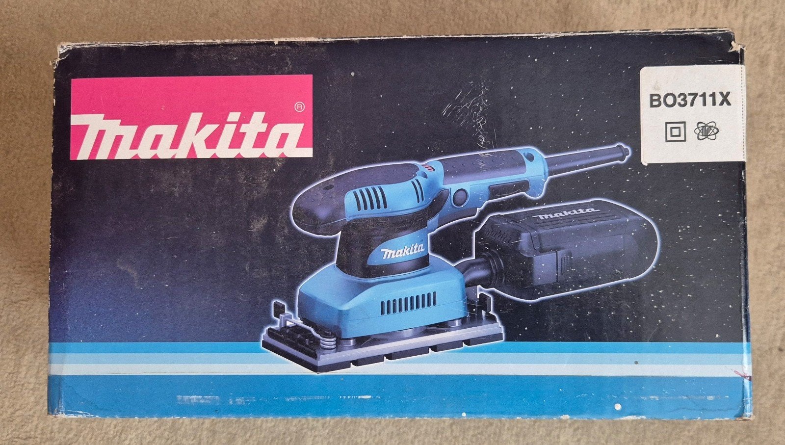 Makita BO3711 Vlakschuurmachine, Ophalen, Gebruikt, Minder dan 600 watt, Vlakschuurmachine