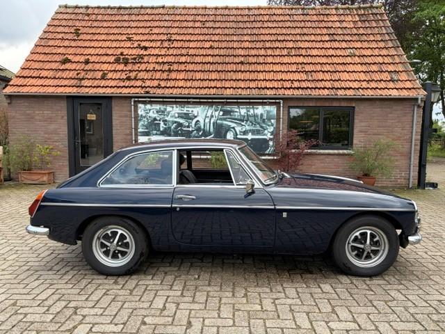 MGB GT 1970, Automatic, Auto's, MG, Particulier, B, Benzine, Coupé, Automaat, Blauw, Zwart, Kunstmatig leder, Achterwielaandrijving