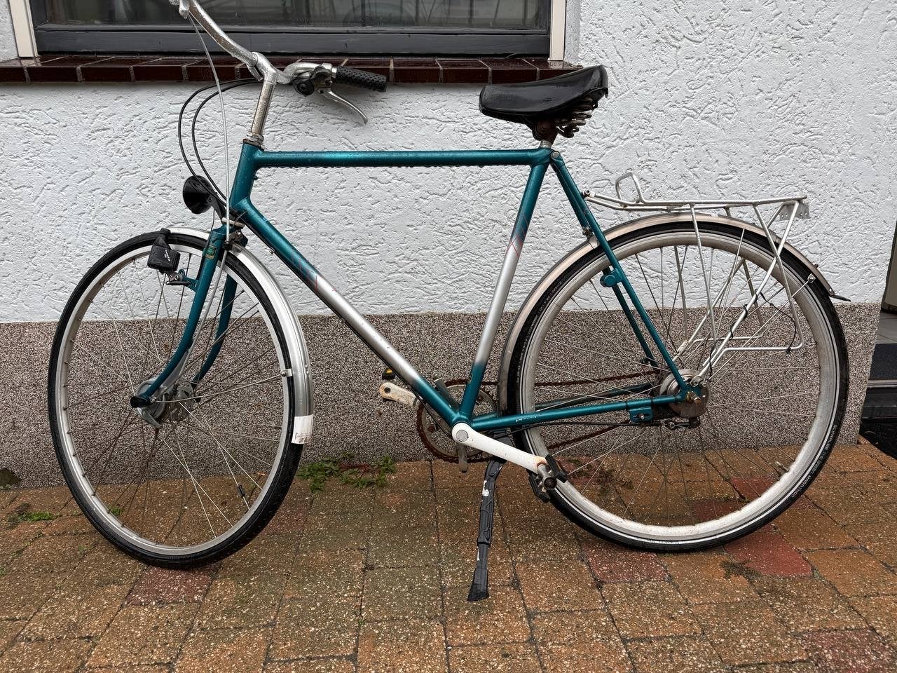 Vintage herenfiets - Klassiek model, Gebruikt, Velgrem, Versnellingen, 53 tot 57 cm