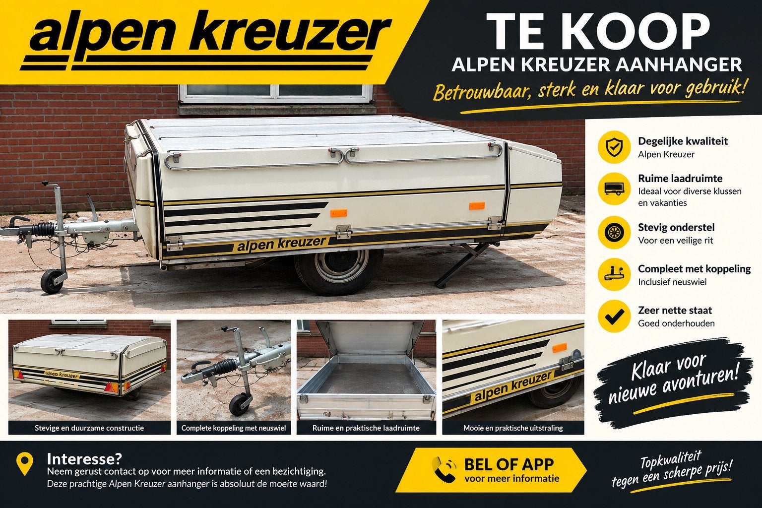 Alpen kreuzer, Gebruikt, Ophalen, Overige merken, Groter dan 1:32