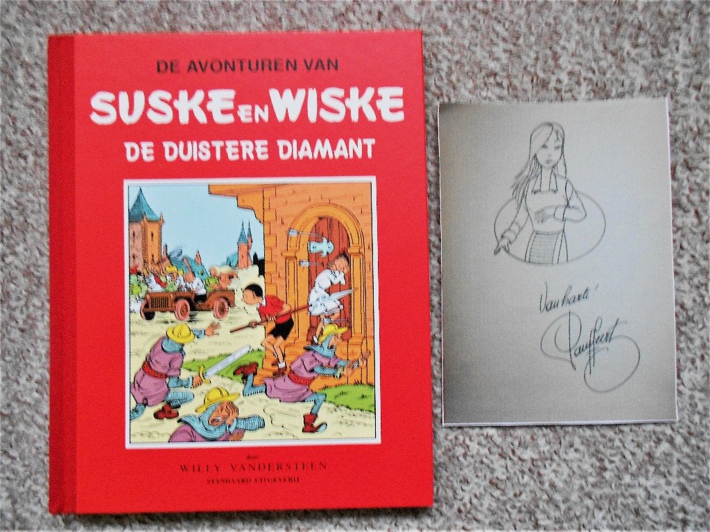 Suske en Wiske 37 Klassiek -De Duistere Diamant+tek P Geerts, Willy Vandersteen, Eén stripboek, Nieuw, Ophalen of Verzenden