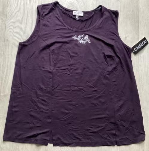 Chalou Top maat 54 aubergine Paars, Paars, Nieuw, Chalou, Shirt of Top