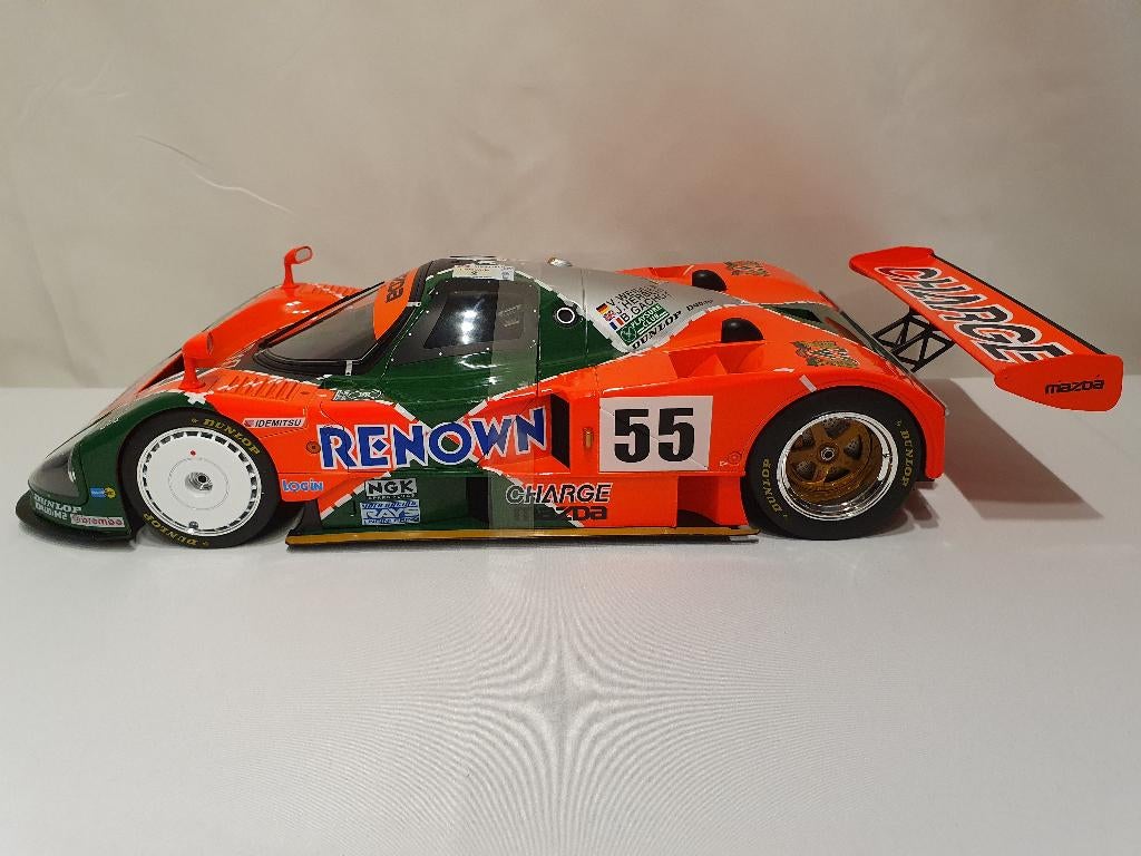 Mazda 787B 24H Lemans Weidler Herbert Gachot 1991 1:12, Ophalen of Verzenden, Nieuw, 1:9 t/m 1:12, Auto