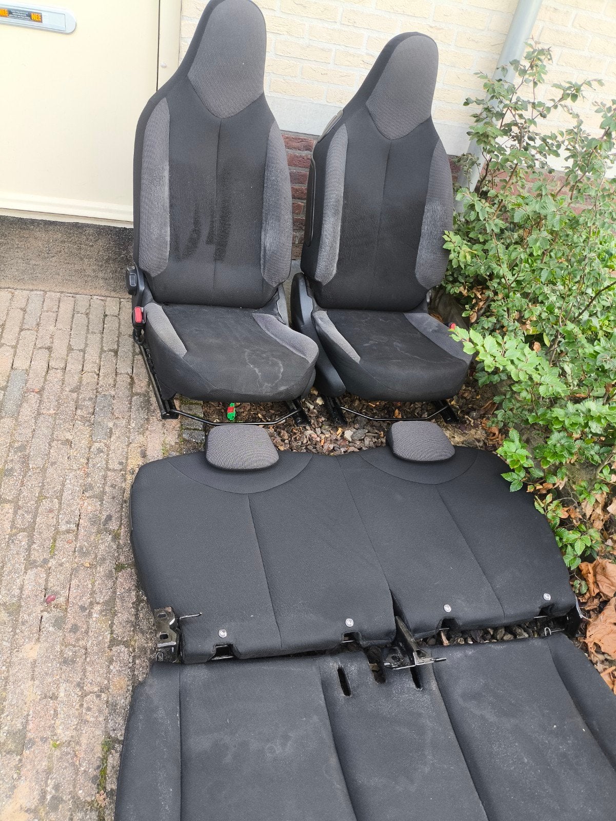 bekledingset stoelen en Bank Citroen C1 2018, Ophalen