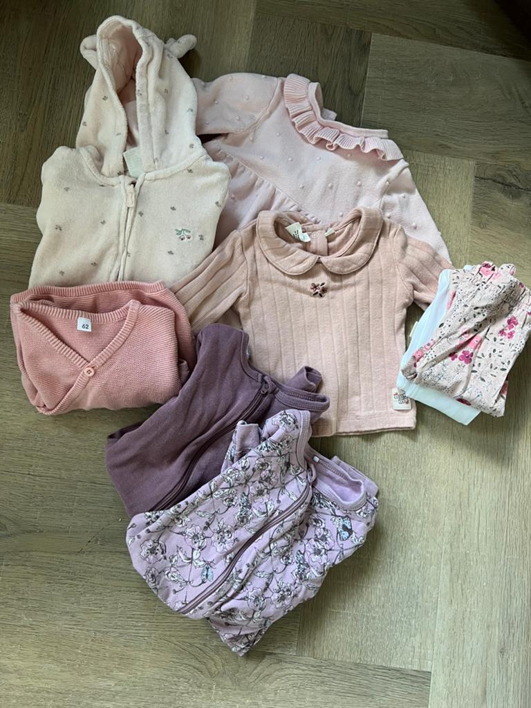 Kledingpakket meisje maat 62, Ophalen of Verzenden, Zo goed als nieuw, Maat 62