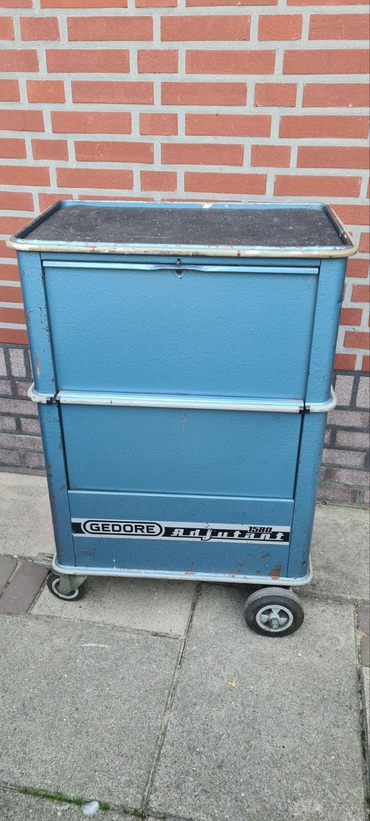Gedore gereedschapwagen adjudant 1580, Ophalen, Gebruikt